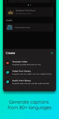 Automatic Captions & Subtitles android App screenshot 10