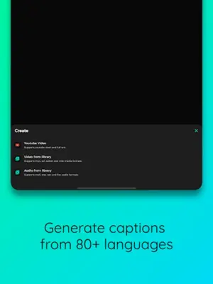 Automatic Captions & Subtitles android App screenshot 4